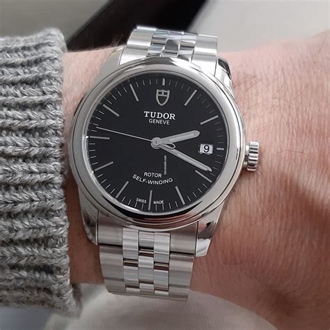 tudor glamour|tudor date day 36mm.